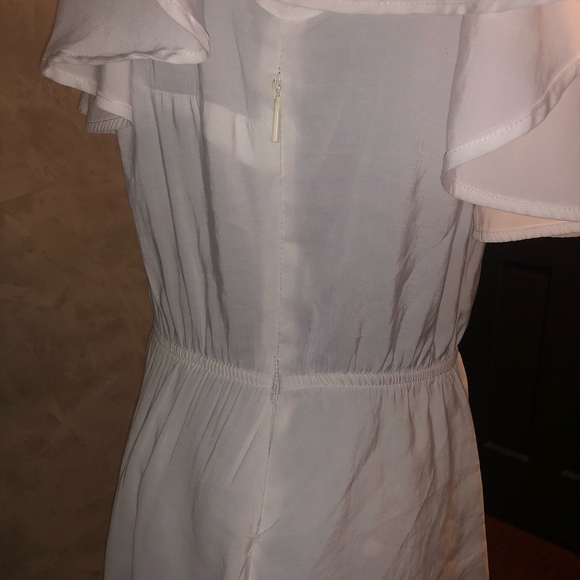 MANGO Off-Shoulder Ruffle Dress - Picture 4 of 5